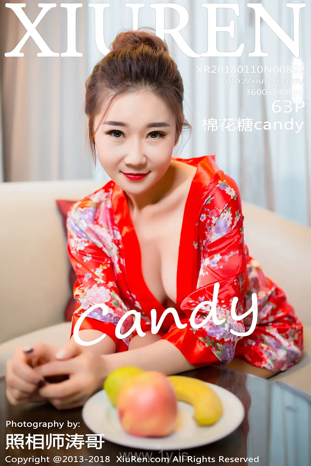 XIUREN(秀人网) NO.892 Slender & Pretty Asian Chick 棉花糖candy