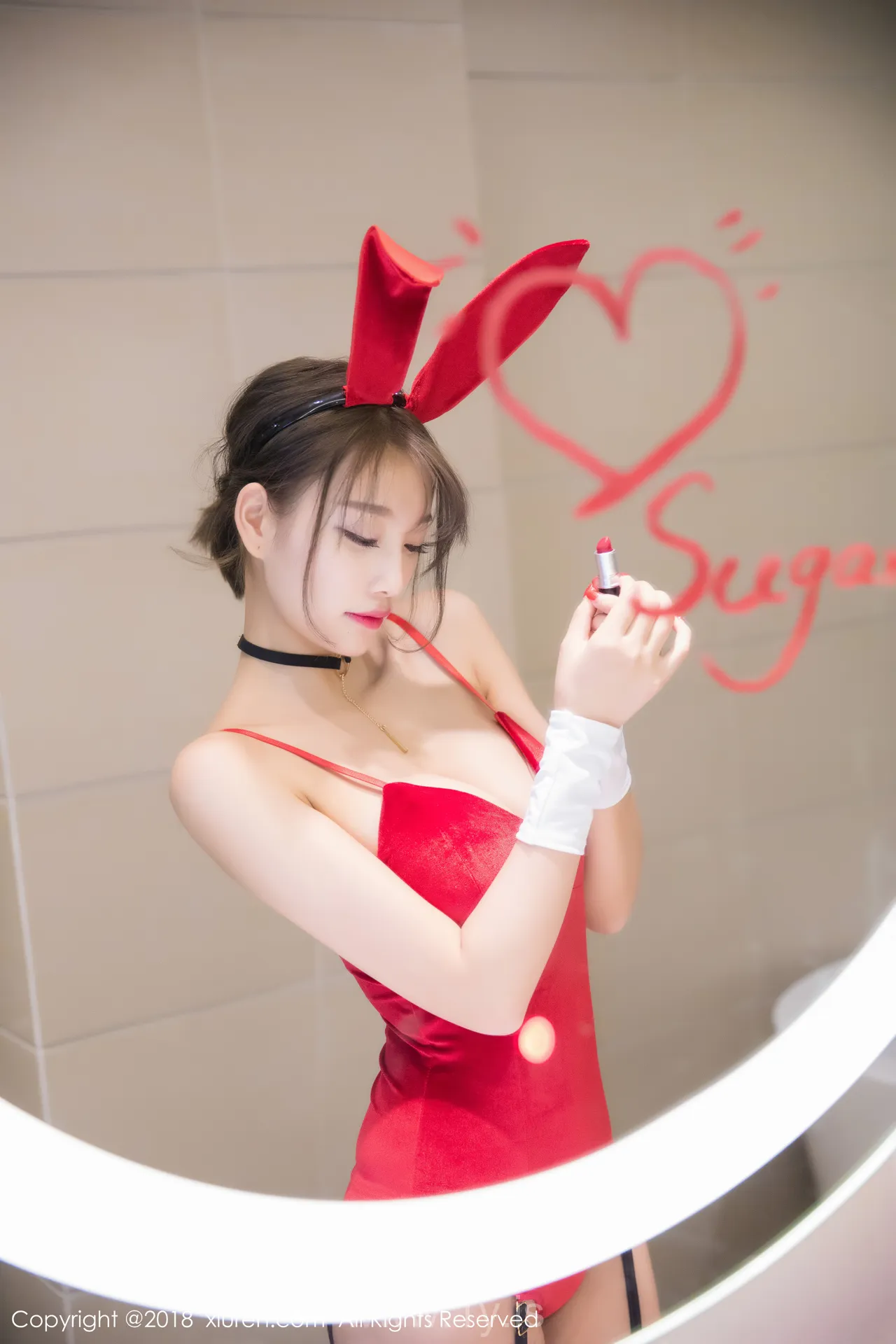 XIUREN(秀人网) NO.1033 Stunning & Trendy Asian Cutie 杨晨晨sugar