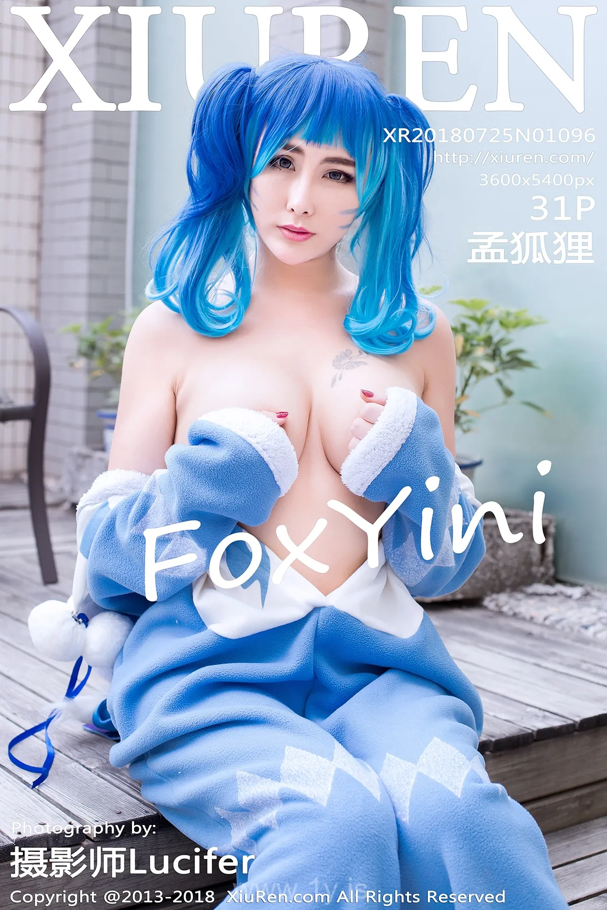 XIUREN(秀人网) NO.1096 Sexy Asian Angel 孟狐狸FoxYini