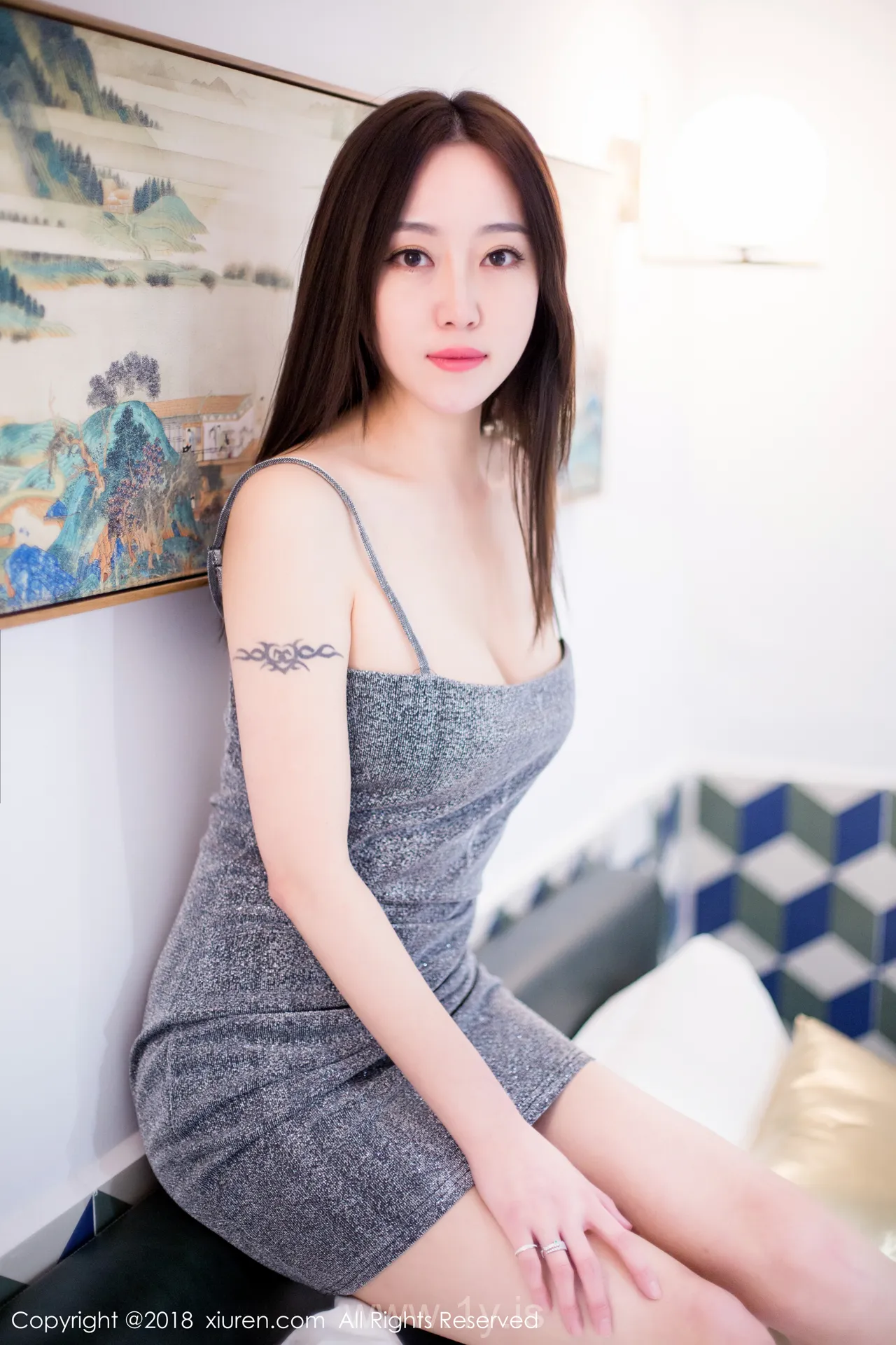 XIUREN(秀人网) NO.1113 Slender & Irresistible Chinese Cutie 艺文Eva