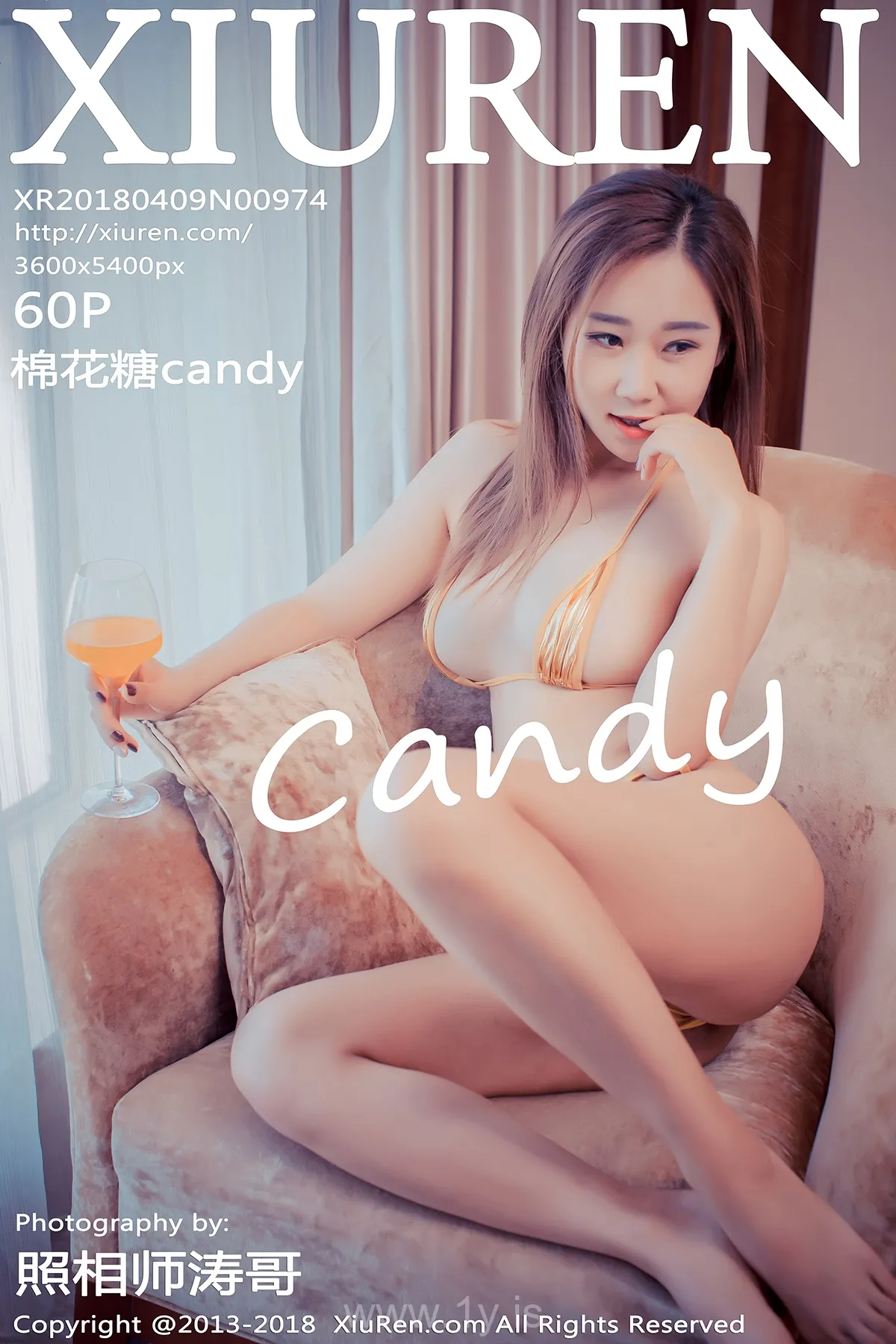 XIUREN(秀人网) NO.974 Good-looking Asian Belle 棉花糖candy