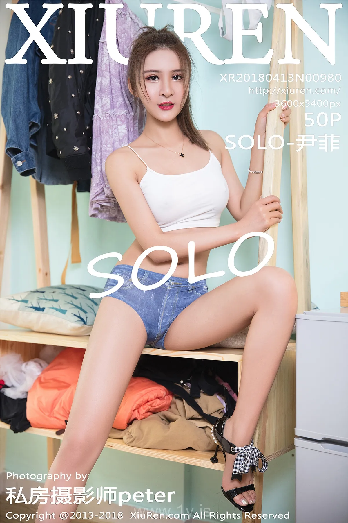 XIUREN(秀人网) NO.980 Exquisite & Classy Chinese Hottie SOLO-尹菲