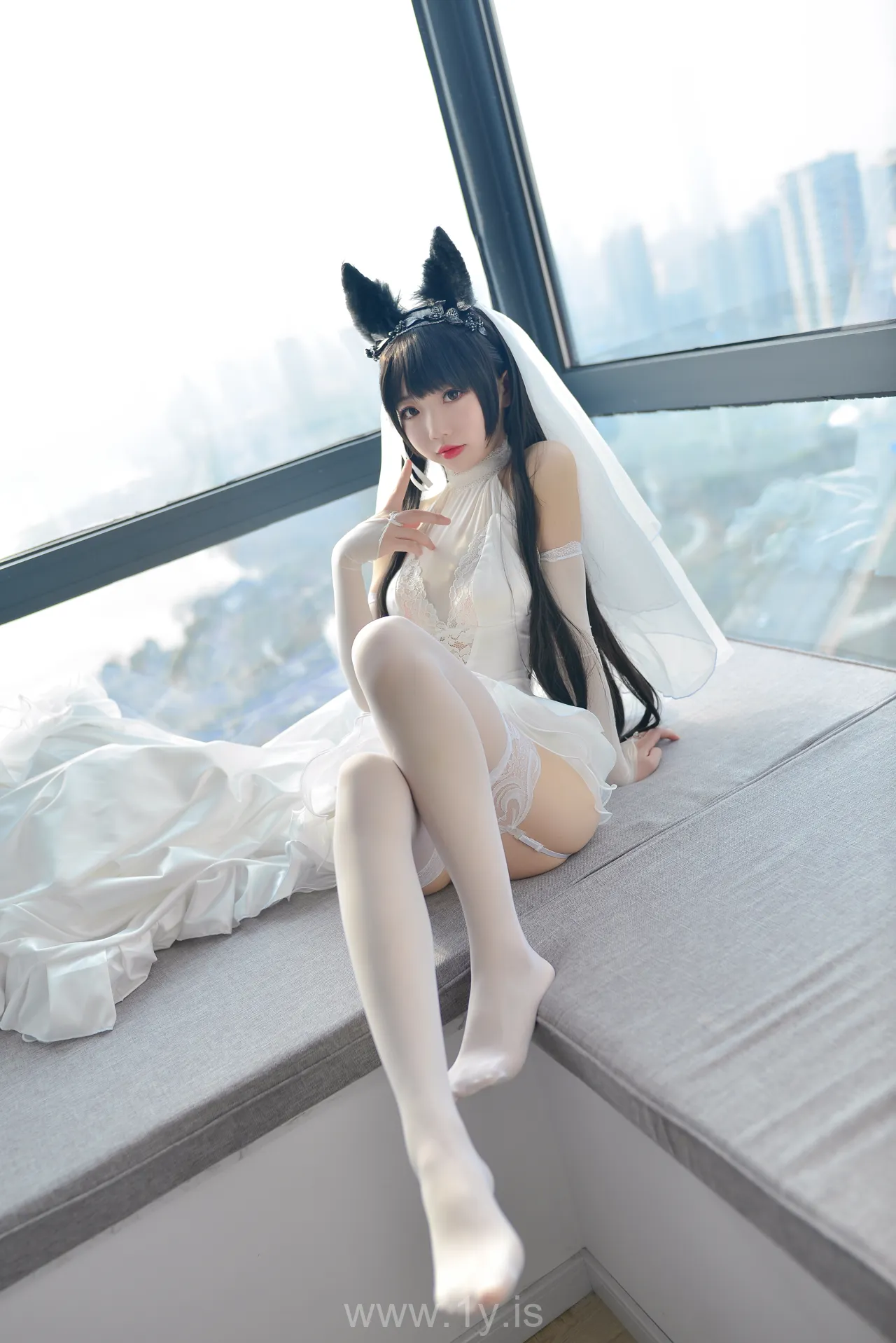 雪琪SAMA VOL.014爱宕婚纱