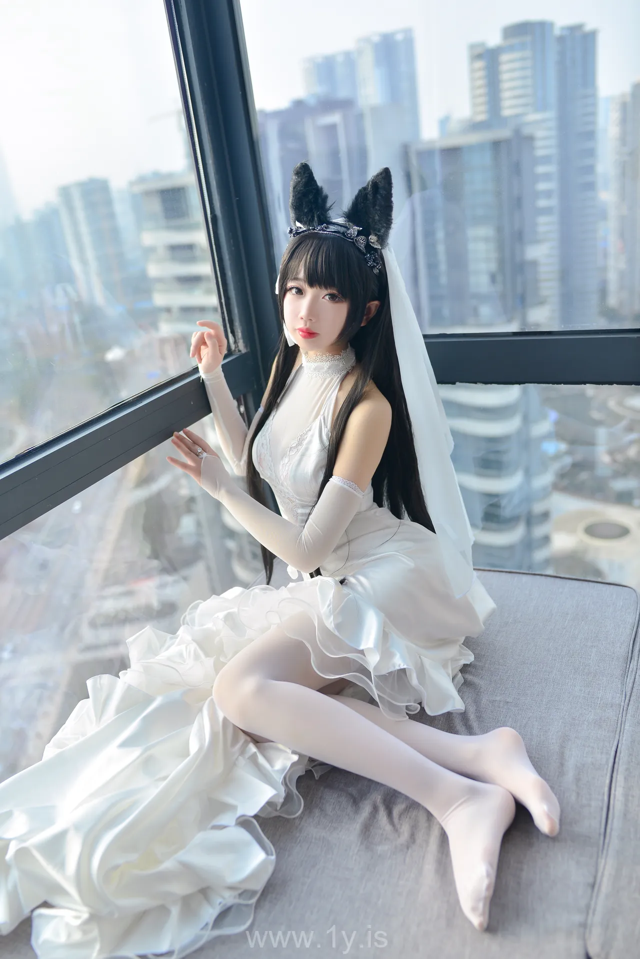 雪琪SAMA VOL.014爱宕婚纱